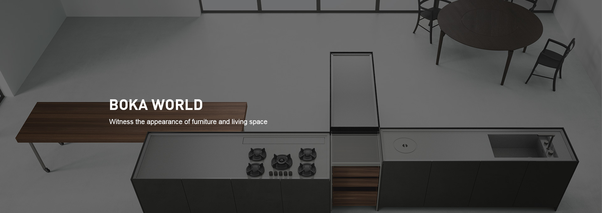 Boka Aesthetic whole wood furniture - Boka home - Boka Life Center - opening the first Boka customized home experience store in Yiwu